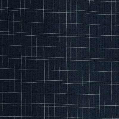画像3: メンズ 浴衣 男性用浴衣 綿麻 しじら織 紳士浴衣 M/L/LLサイズ【紺系、格子】
