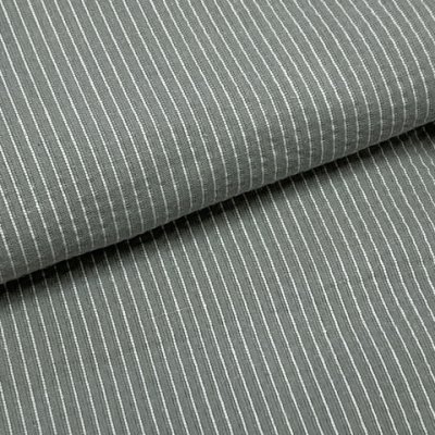 画像4: メンズ 浴衣セット 男性用浴衣 綿麻 しじら織 紳士浴衣 M/L/LLサイズ 角帯 雪駄の３点セット【グレー系、縞】