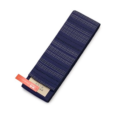 画像5: メンズ 浴衣セット 男性用浴衣 綿麻 しじら織 紳士浴衣 M/L/LLサイズ 角帯 雪駄の３点セット【グレー系、縞】