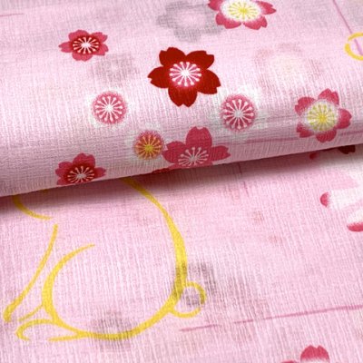 画像3: 【少し訳あり】子供浴衣 女子浴衣 130サイズ 女の子 ジュニア浴衣 こどもゆかた 単品【ピンク、うさぎ】