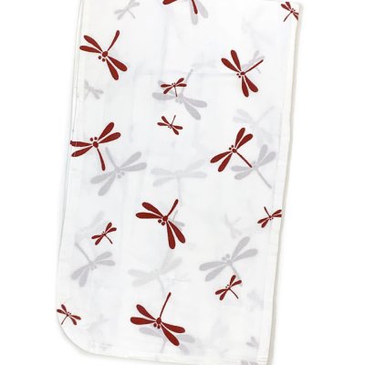 画像2: ≪新古品≫ 子供浴衣セット 女の子用　110サイズ レトロでシンプルな子ども浴衣と兵児帯のセット【白系、とんぼ】