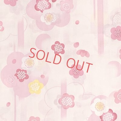 画像2: 浴衣 ジュニア 女の子 140サイズ 子供浴衣 ゆかた 単品【ピンク、梅】