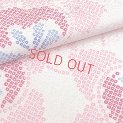 画像8: 七五三 3歳 着物 セット 女の子 被布セット 古典柄の被布コートセット【白ｘピンク、梅】