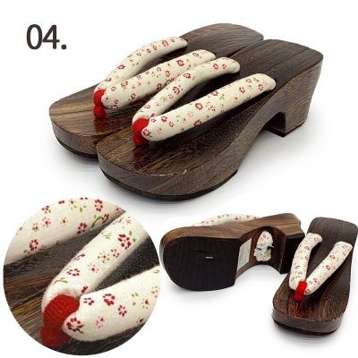 画像5: 【ちょっと訳あり】下駄 ジュニア 女子用 22cm／23cm お洒落なサンダル風下駄【選べる5種類】