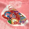 画像8: 七五三 着物 3歳 正絹 フルセット 女の子 友禅 絵羽柄の着物 被布セット【白系ｘピンク】 (8)