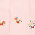 画像5: 【アウトレット 美品】被布 単品 七五三 3歳 女の子 表地正絹 友禅 被布コート【ピンク、橘と桐】 (5)