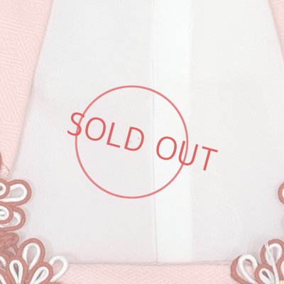 画像6: 【訳あり】　被布コート 単品 七五三 3歳 女の子 表地正絹 友禅 被布着【ピンク、鈴】