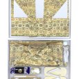 画像11: 七五三 5歳 男の子 裃フルセット 販売 かみしも 肩衣 袴 お祭り  神事に【ゴールド系、蜀江紋】