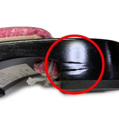 画像5: 【訳あり】 レディース下駄 浴衣向け  黒焼の桐下駄 フリーサイズ【チェリーピンク、桜】