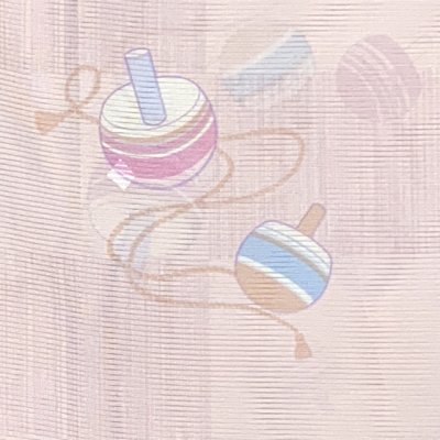 画像2: 洗える着物 絽 駒絽 小紋 夏物 着物 夏きもの レディース Mサイズ【ピンク、駒】