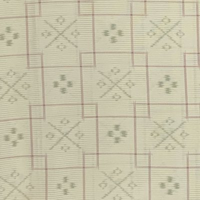 画像2: 夏の二部式着物 洗える着物 絽 小紋柄の着物 Mサイズ【ベージュ、絣系】