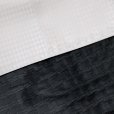 画像7: 【少し訳あり】 男子ジュニア用 紋付羽織アンサンブル おりびとブランド 145サイズ 合繊【銀灰ｘ黒】