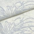 画像3: 洗える着物 小紋 紗 夏着物 単品 レディース 仕立て上がり 着物 Lサイズ【生成り、糸菊】 (3)