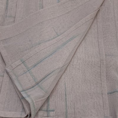 画像4: 洗える着物 小紋 紗 夏着物 単品 レディース 仕立て上がり 着物 Lサイズ【くすみピンク、井】