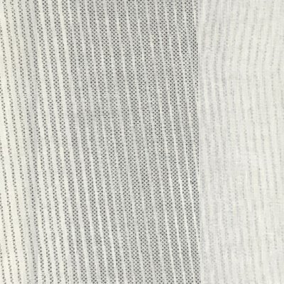 画像2: 夏の二部式着物 洗える着物 紗 小紋柄の着物 Mサイズ【グレー系、紬風縞】