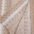 画像4: 【訳あり】 夏の二部式着物 洗える着物 紗 小紋柄の着物 Mサイズ【スキンピンク系、紬風】