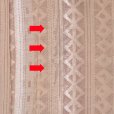 画像7: 【訳あり】 夏の二部式着物 洗える着物 紗 小紋柄の着物 Mサイズ【スキンピンク系、紬風】