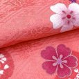 画像5: 七五三 着物 7歳 女の子 フルセット 古典柄 総柄の子供着物セット 合繊【ピンク、桜】
