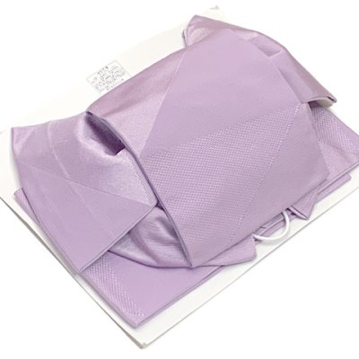 画像2: 【アウトレット 美品！】 浴衣帯 レディース 小袋帯の作り帯 単品 結び帯【薄紫】