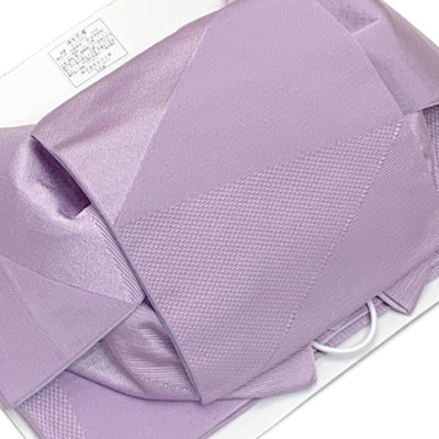 画像3: 【アウトレット 美品！】 浴衣帯 レディース 小袋帯の作り帯 単品 結び帯【薄紫】