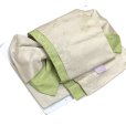 画像2: 【訳あり品！】 浴衣 作り帯 レディース 大人 浴衣帯 つくり帯 簡単 単品【生成り・黄緑・桜】 (2)
