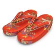 画像6: 七五三 子供草履＆巾着 2点セット 高級 京都西陣 3歳 7歳 女の子  草履 16.5cm/18.0cm/21.0cm【朱赤、束ね熨斗】
