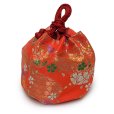 画像2: 七五三 子供草履＆巾着 2点セット 高級 京都西陣 3歳 7歳 女の子  草履 16.5cm/18.0cm/21.0cm【朱赤、鞠と籠目】