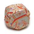 画像3: 七五三 子供草履＆巾着 2点セット 高級 京都西陣 3歳 7歳 女の子  草履 16.5cm/18.0cm/21.0cm【白系、よろけ格子に牡丹】