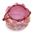 画像5: 七五三 子供草履＆巾着 2点セット 高級 京都西陣 3歳 7歳 女の子  草履 16.5cm/18.0cm/21.0cm【ピンク、流水に桜】
