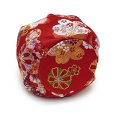 画像4: 七五三 子供草履＆巾着 2点セット 高級 京都西陣 3歳 7歳 女の子  草履 16.5cm/18.0cm/21.0cm【赤、桜爛漫】