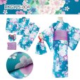 画像6: 子供浴衣 女の子 100〜130cm 浴衣セット セパレート浴衣 着付け簡単 RKブランド 二部式浴衣【選べる6種類】