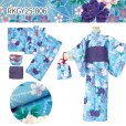 画像8: 子供浴衣 女の子 100〜130cm 浴衣セット セパレート浴衣 着付け簡単 RKブランド 二部式浴衣【選べる6種類】