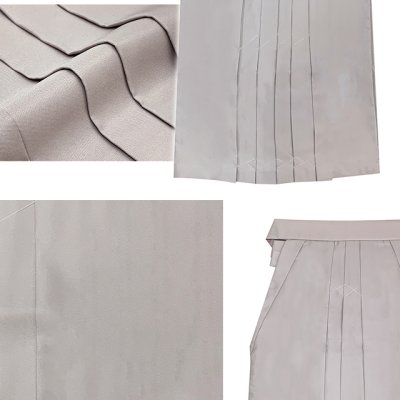 画像2: 卒業式袴 はかま RKブランド シンプルな無地袴と袴下帯のセット【選べる7色】