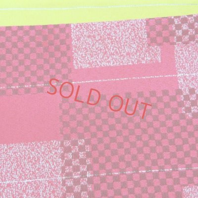画像3: “R・K(リョウコ キクチ)”ブランド レディース 浴衣帯 長尺(4.2m)  リバーシブル 半幅帯 合繊【ピンク系 市松】