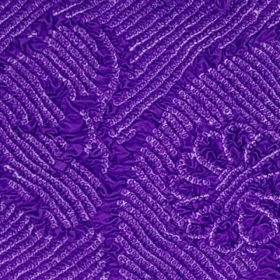 画像3: しごき 帯揚げ セット 七五三の着物に 子供用 正絹の志古貴と帯揚げセット【紫】