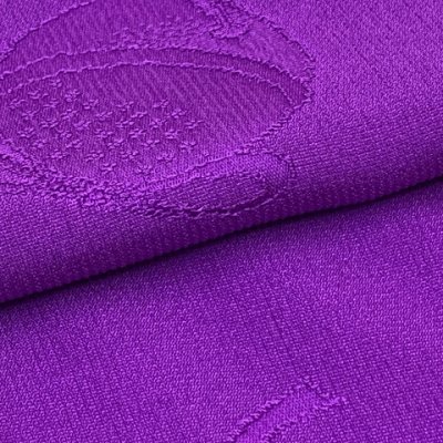 画像9: しごき 帯揚げ セット 七五三の着物に 子供用 正絹の志古貴と帯揚げセット【紫】