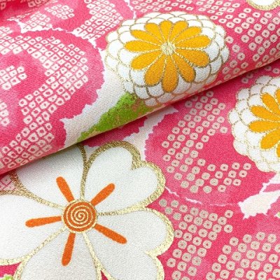 画像4: 七五三 3歳着物 女の子用 “紅一点”ブランド 正絹 被布コートセット【ピンク、松竹梅】