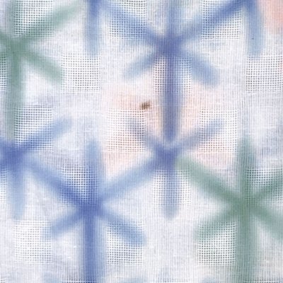 画像5: 【少し訳あり】子供浴衣 “式部浪漫”ブランド 女の子浴衣 単品 120サイズ【ブルー、麻の葉】