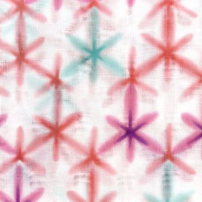 画像3: 【訳あり】子供浴衣 “式部浪漫”ブランド 女の子浴衣 単品 130サイズ【赤系、麻の葉】