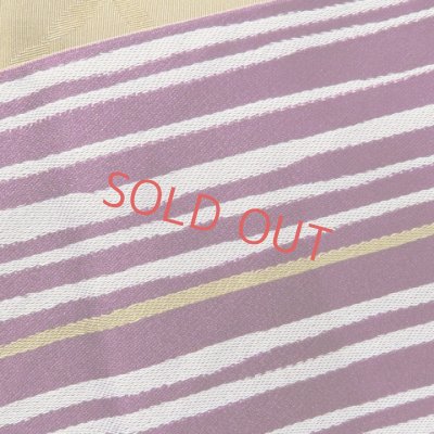 画像3: 浴衣 帯 レディース 単品 半幅帯 モダン 浴衣帯 小袋帯 長尺 4m【紫、変わり縞】