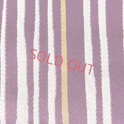 画像4: 浴衣 帯 レディース 単品 半幅帯 モダン 浴衣帯 小袋帯 長尺 4m【紫、変わり縞】