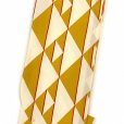 画像2: 卒業式の着物 小紋柄の二尺袖 単品 ショート丈 フリーサイズ【生成りｘ金茶、鱗】 (2)