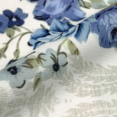 画像5: 七五三 着物 2025年新作 7歳 女の子用 小紋柄 四つ身 単品 子供着物(合繊) 襦袢付き【生成り系、クラシカルモダンローズ】