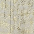 画像3: 【アウトレット・訳あり商品】七五三 袴 4歳 5歳 数え５歳 男児 正絹 金襴袴 男の子 はかま 単品 55cm【生成り、武田菱と菊菱】 (3)