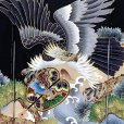 画像3: お宮参り 男の子 着物 正絹  赤ちゃんのお祝い着 (初着 産着） 熨斗目 襦袢付き 日本製【黒地、鷹と軍配】