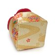 画像5: 七五三 草履 巾着セット 7歳 女の子 子供ぞうりきんちゃく 2点セット 草履 21.0cm【ゴールド、青海波に鞠】 (5)