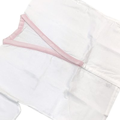 画像3: 【アウトレット品】 肌襦袢 半襦袢 3歳用 子供 和装肌着 インナー【ピンク白】