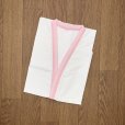 画像5: 【アウトレット品】 肌襦袢 半襦袢 3歳用 子供 和装肌着 インナー【ピンク白】 (5)