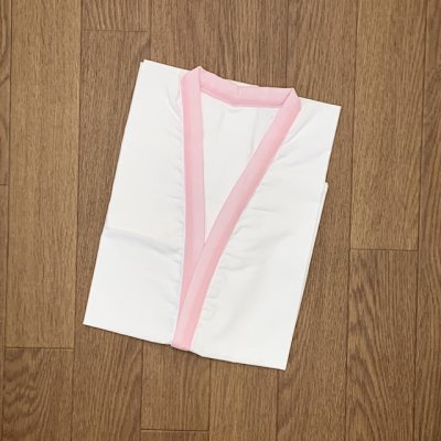 画像5: 【アウトレット品】 肌襦袢 半襦袢 踊り用 7歳用 子供 和装肌着 インナー【ピンク白】