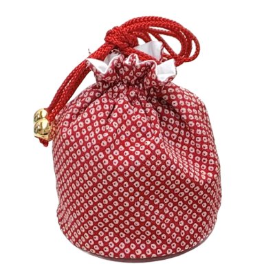 画像6: 七五三 三歳 女の子 被布セット 正絹被布コート 草履 巾着 足袋 4点コーデセット【赤、梅桜】